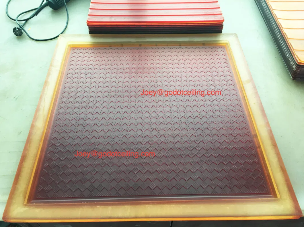 DOP Gypsum Plaster Ceiling Tiles Board Rubber Mould for Gyspum Board